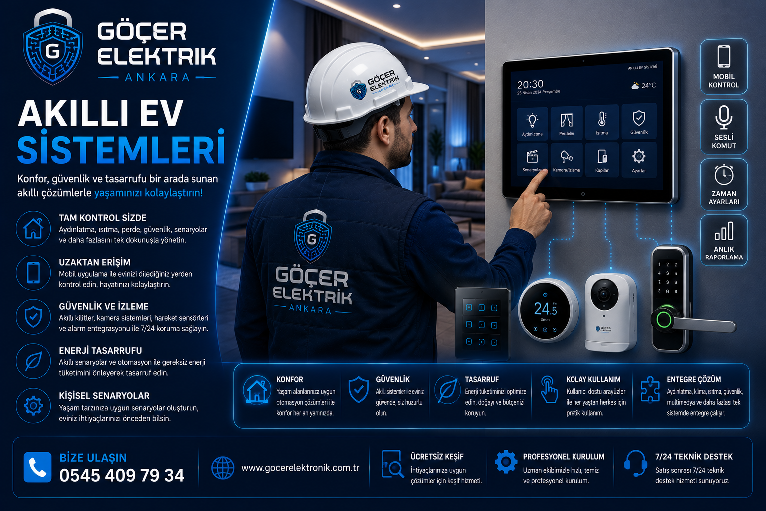 Ankara Akıllı Ev Sistemleri