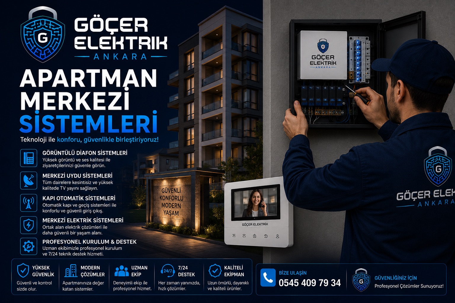Ankara Apartman Merkezi Sistemleri